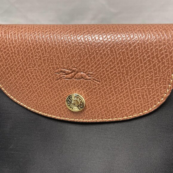 L ong c hamp Le Pliage Original Tote Bag size large Black - Picture 4 of 6